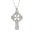 Woods Celtic Jewellery Celtic Cross Necklace - Sterling Silver