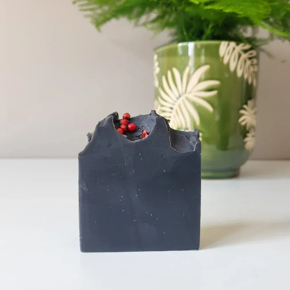 Connemara Sheep & Wool Centre Beyond The Ferns - Charcoal Soap