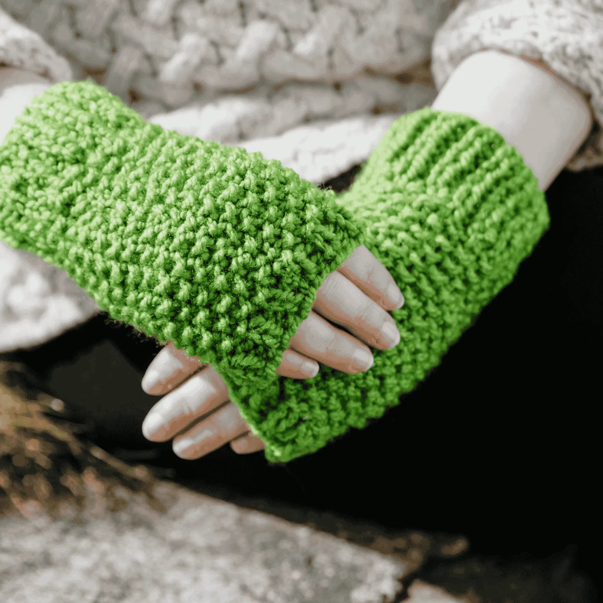 Connemara Sheep & Wool Centre Connemara Handknitted Handwarmers