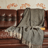 Connemara Sheep & Wool Centre Connemara Handloomed Merino Wool Blanket - Blackgrain