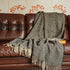Connemara Sheep & Wool Centre Connemara Handloomed Merino Wool Blanket - Blackgrain