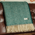 Connemara Sheep & Wool Centre Connemara Handloomed Merino Wool Blanket - Marine