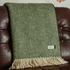 Connemara Sheep & Wool Centre Connemara Handloomed Merino Wool Blanket - Seaweed