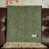 Connemara Sheep & Wool Centre Connemara Handloomed Merino Wool Blanket - Seaweed