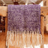 Connemara Sheep & Wool Centre Aubergine Connemara Handloomed Scarf