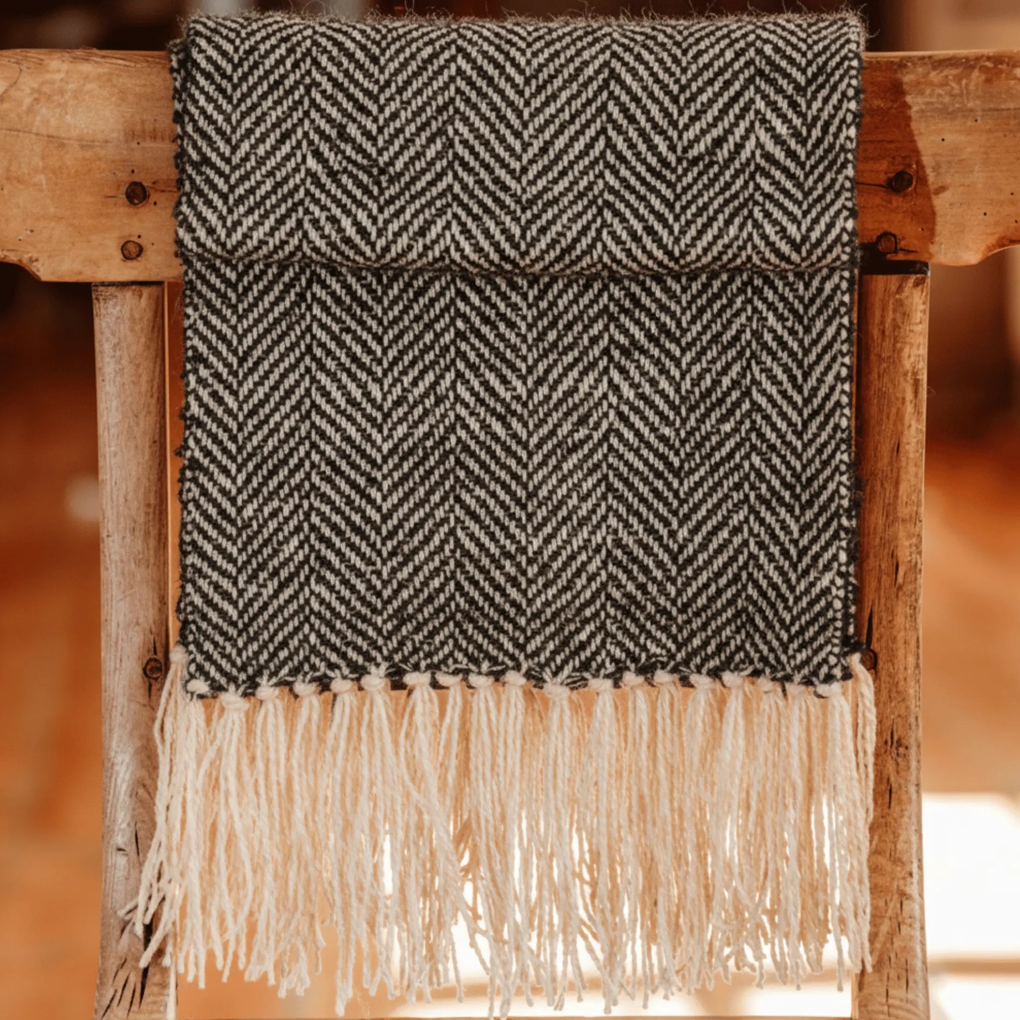 Connemara Sheep & Wool Centre Midnight Connemara Handloomed Scarf