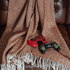Connemara Sheep & Wool Centre Connemara Handloomed Wool Blanket - Autumn