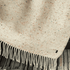 Connemara Sheep & Wool Centre Connemara Handloomed Wool Blanket - Cream