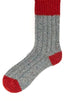 Connemara Socks Blue and Red Connemara Socks - Flecks Plus Small
