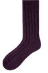 Connemara Socks Burgundy Connemara Socks - Tweeds Large