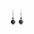 Aurora Design Earrings - Purple