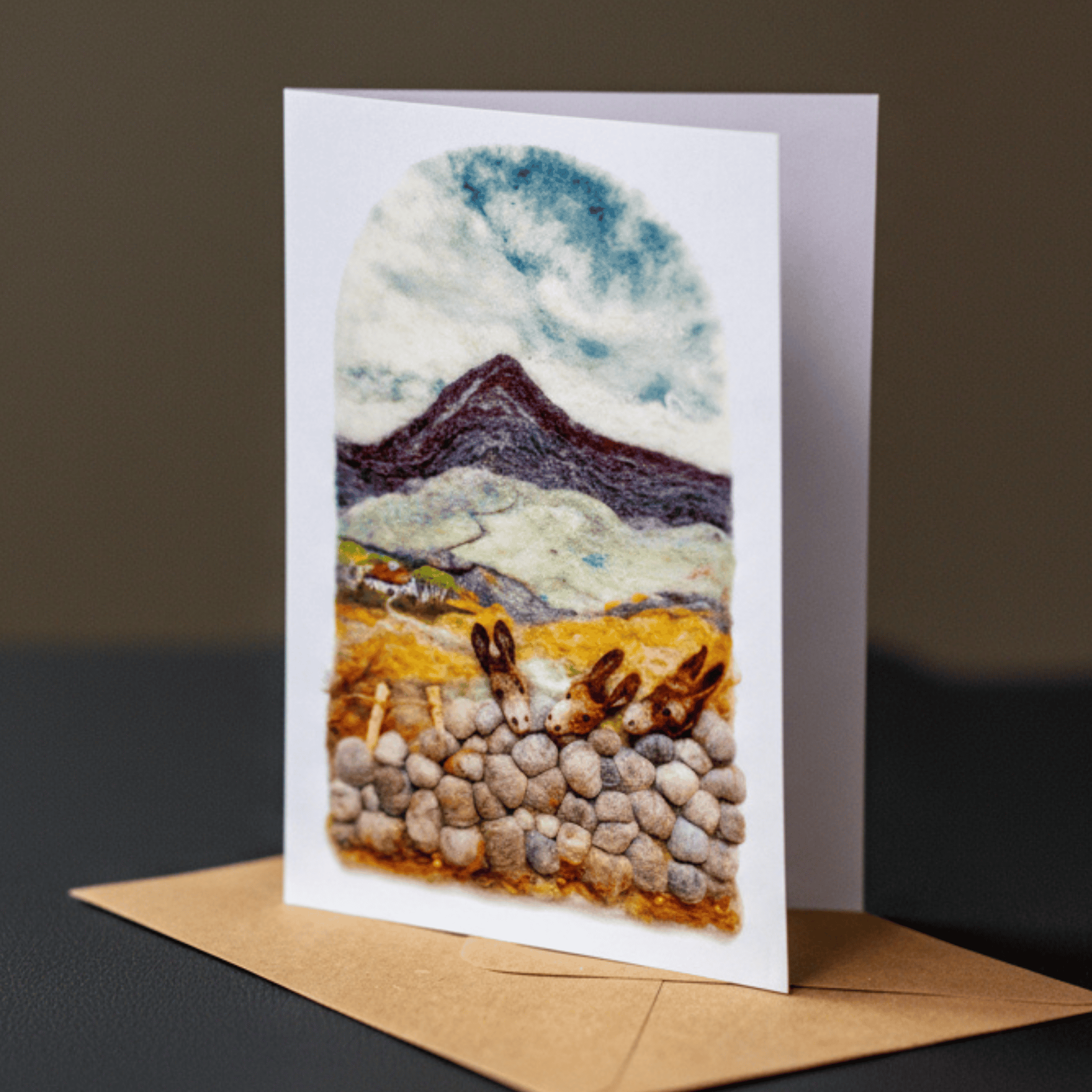 Connemara Sheep & Wool Centre Delaney's Donkeys - Greeting Card