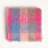 Connemara Sheep & Wool Centre Donegal Design Mohair Hat and Scarf Set - Pink and Blue