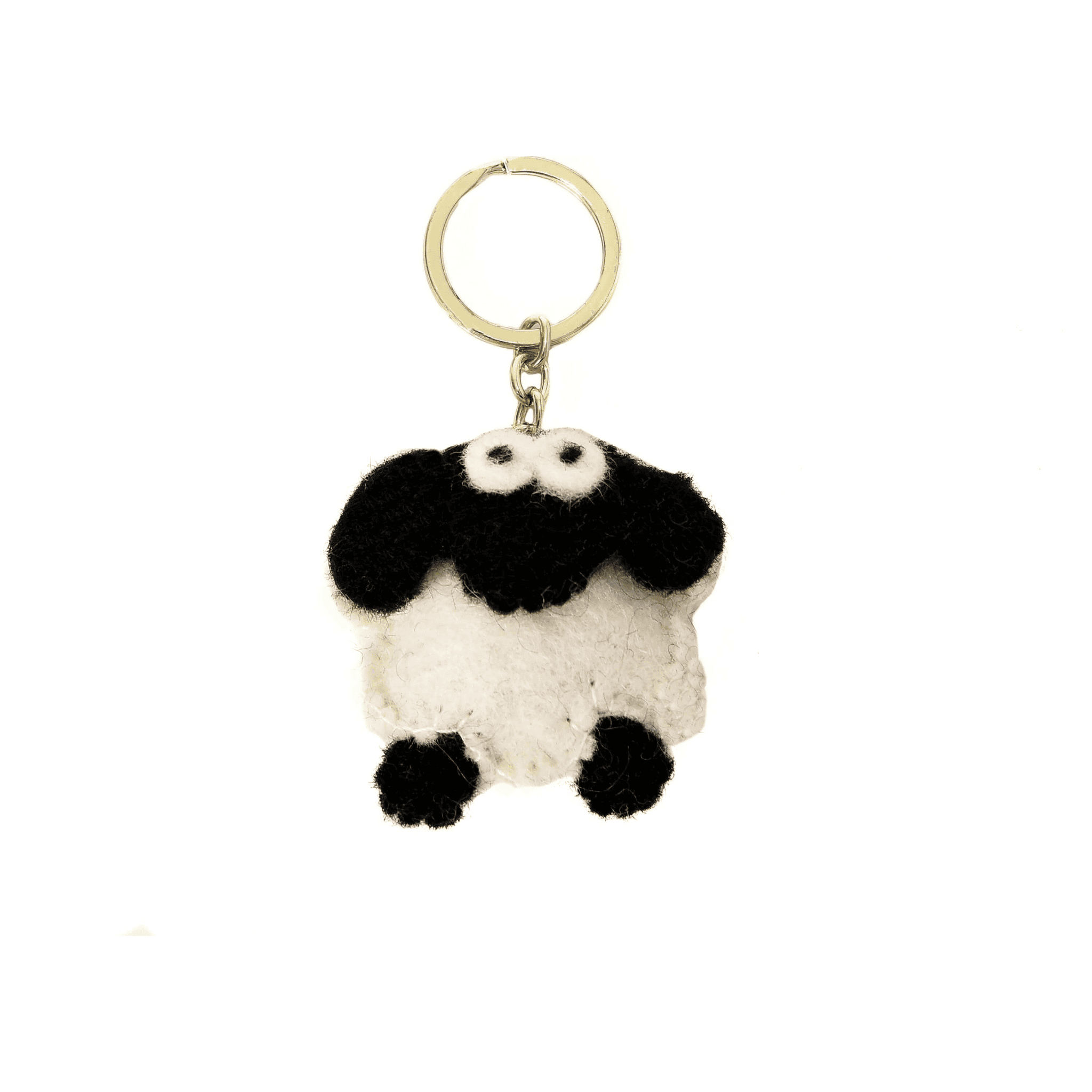 Erin Knitwear Felt Sheep Keyring