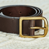 Tinnakeenly Leathers Gents Belt - Tinnakeenly Leathers - Dark Brown