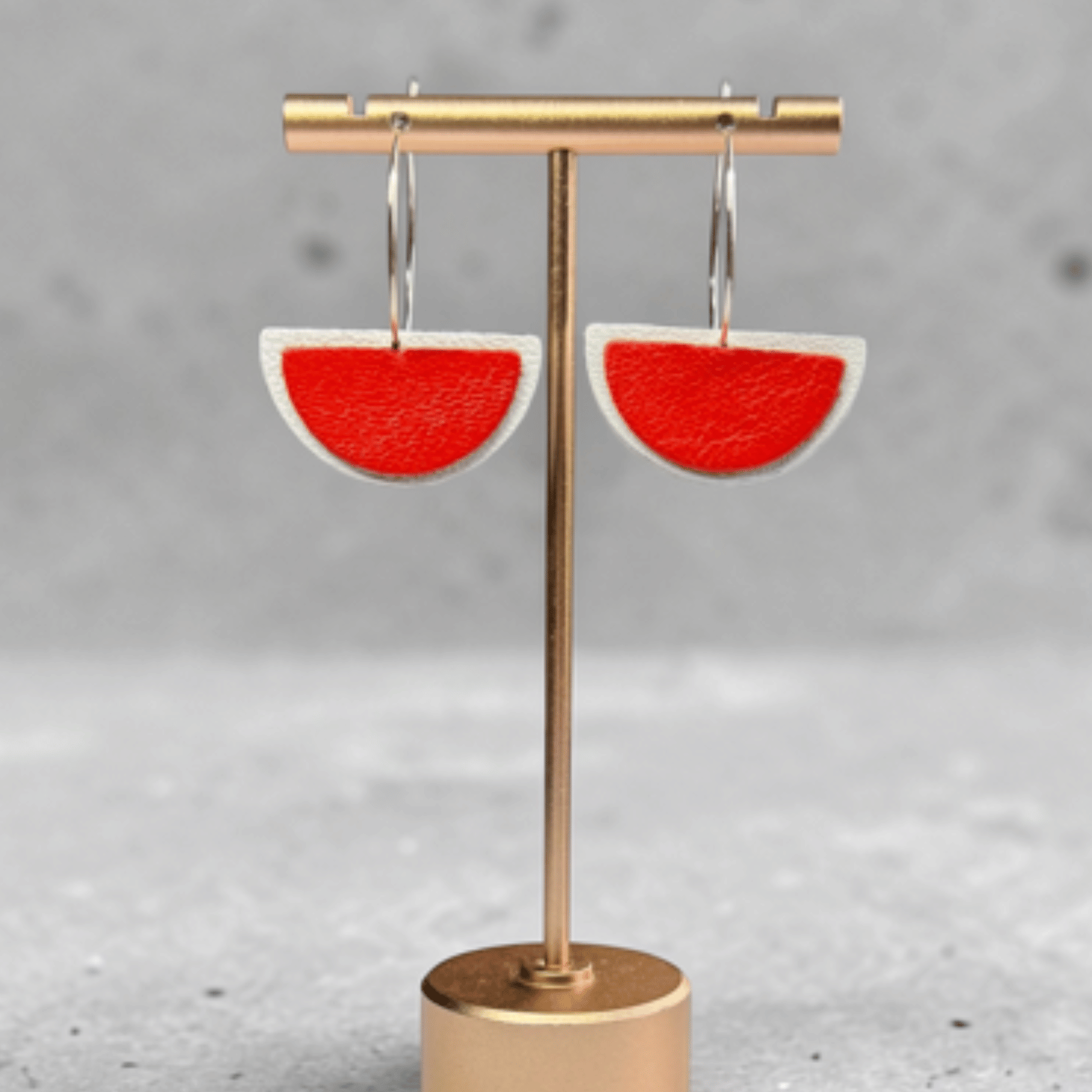 GG Designs GG Designs - Leather Half Moon - Orange