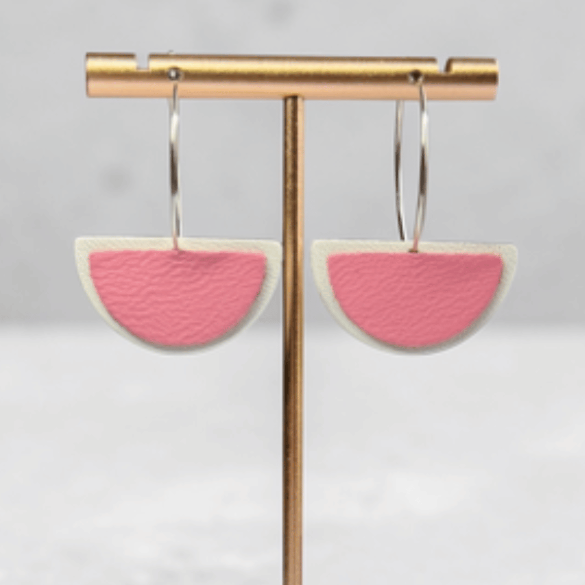 GG Designs GG Designs - Leather Half Moon - Pink