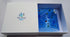 King forge Glass Glass Fireworks Candle Sconce - Blue