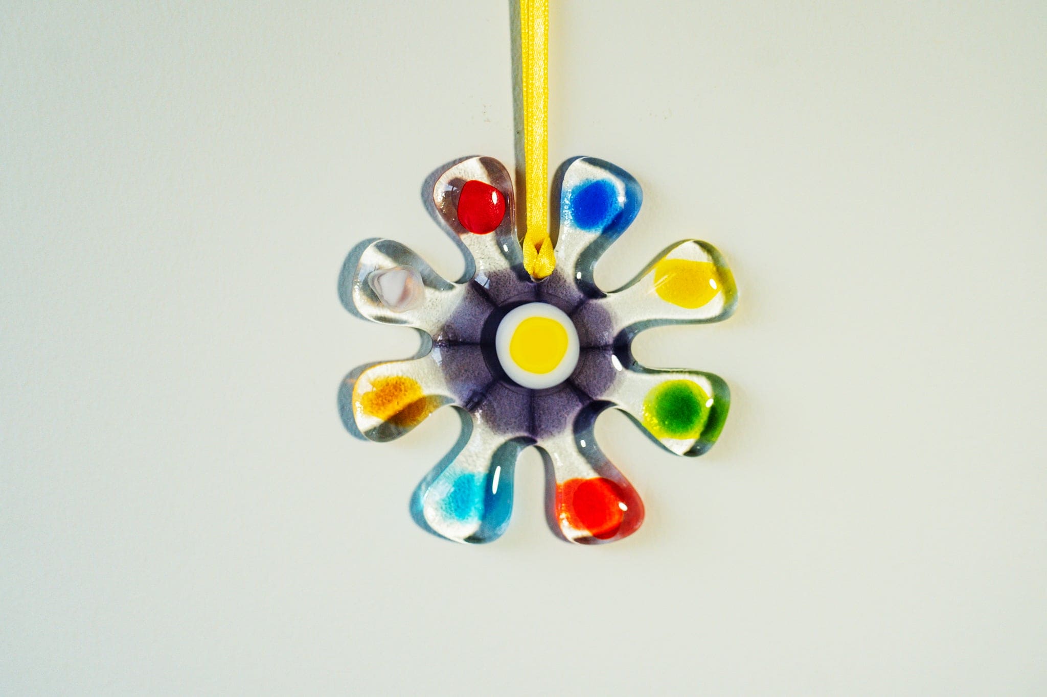 King forge Glass Glass Suncatcher - Flower