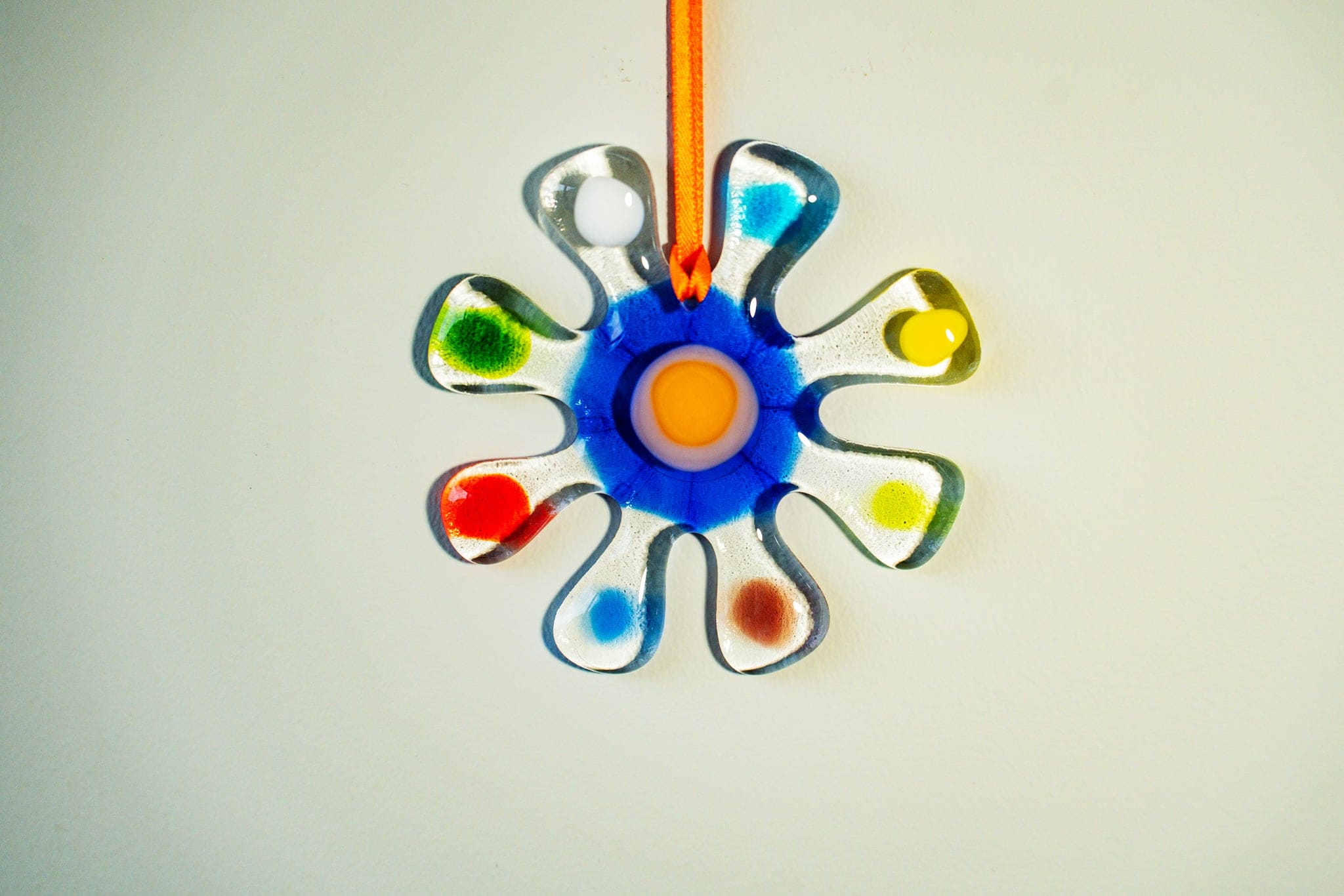 King forge Glass Glass Suncatcher - Flower