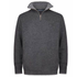 Irelands Eye Half zip Sweater Charcaol