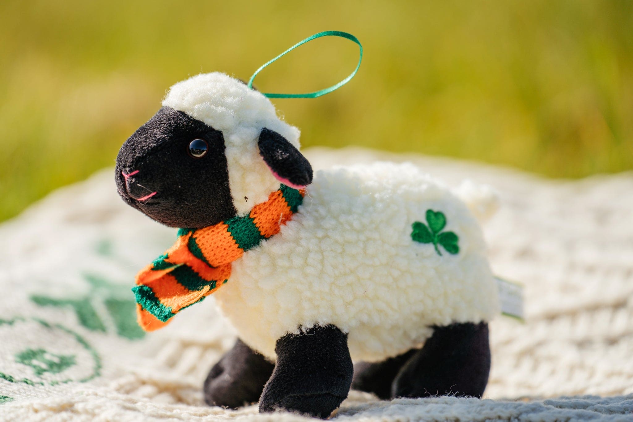 Connemara Sheep & Wool Centre Irish Lamb Teddy- Black Face Small
