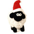 Erin Knitwear Knitted Sheep Collectable with Santa hat