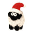 Erin Knitwear Knitted Sheep Collectable with Santa hat