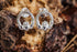 Claddagh Stud Earrings - Sterling Silver