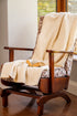 Saol Merino Throw - Natural