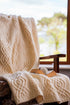 Saol Merino Throw - Natural