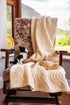 Saol Merino Throw - Natural
