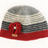 Erin Knitwear Ladies Crochet  Hat with flower - Red