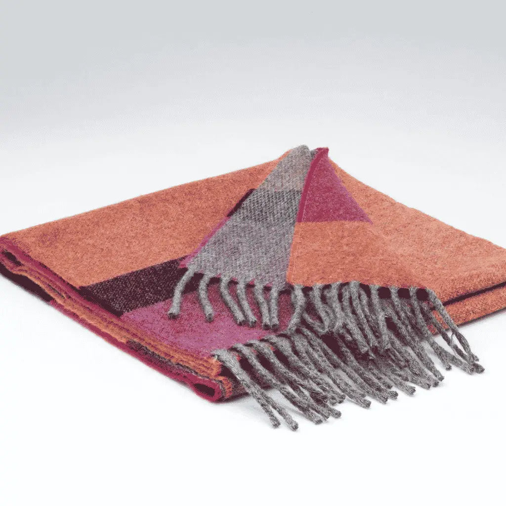 McNutt Lambswool Scarf - Havanna Stripe