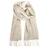 Connemara Sheep & Wool Centre Lambswool Scarf - Linen Herringbone