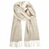 McNutt Lambswool Scarf - Linen Herringbone