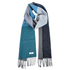 Connemara Sheep & Wool Centre Lambswool Scarf - Marine Stripe