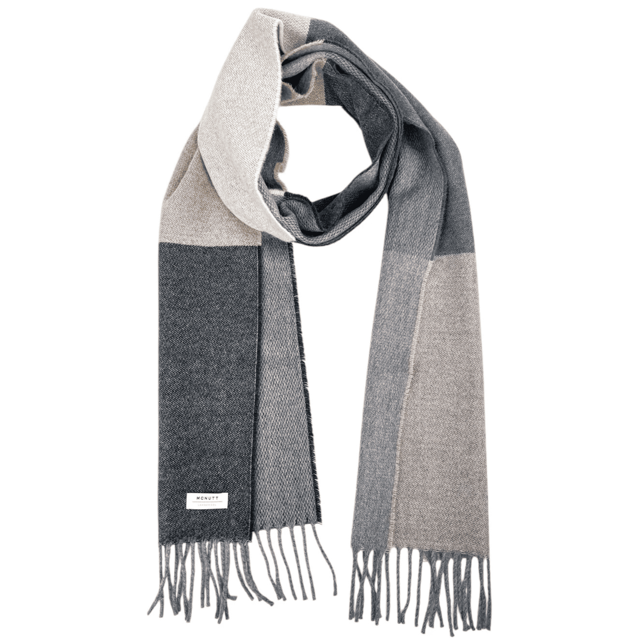 Connemara Sheep & Wool Centre Lambswool Scarf - Tokyo Stripe