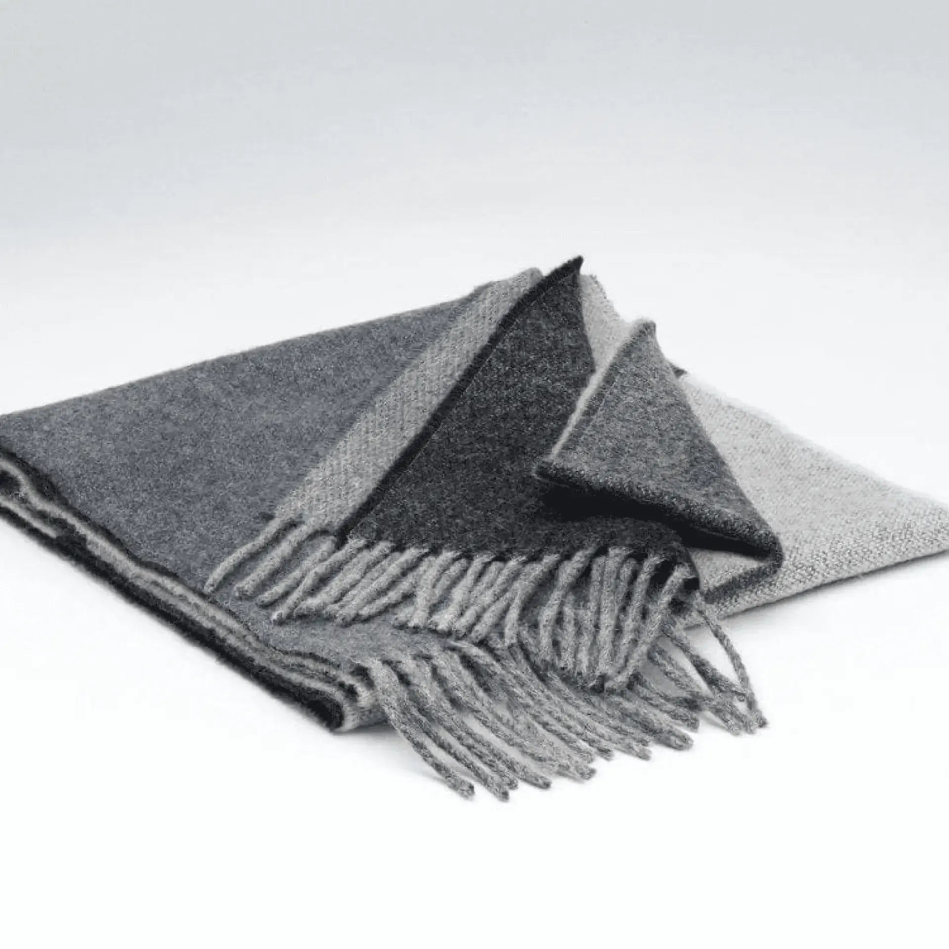 McNutt Lambswool Scarf - Tokyo Stripe