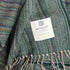 McNutt Lambswool Throw - Bottlegreen Rainbow