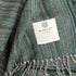 McNutt Lambswool Throw - Bottlegreen Rainbow