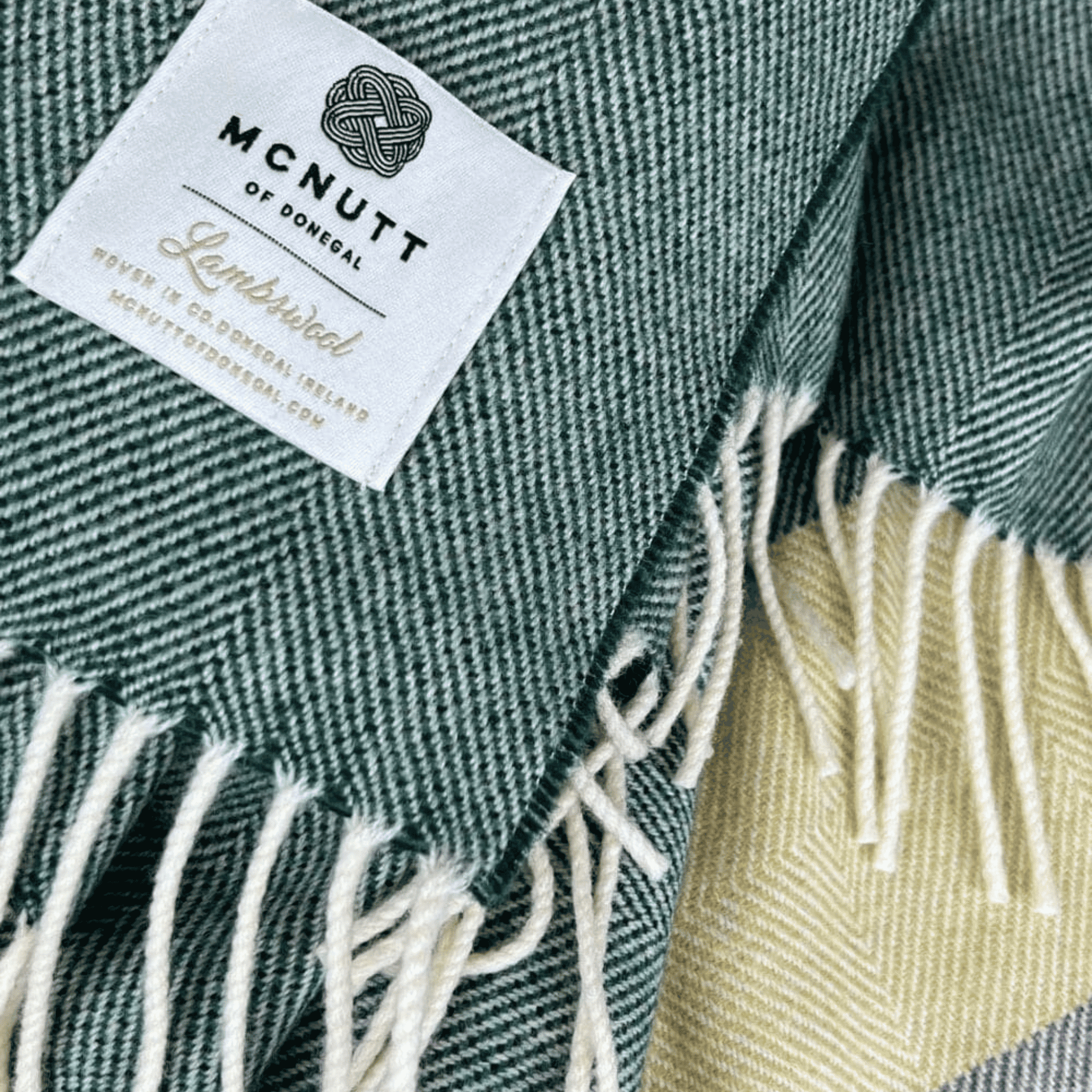 McNutt Lambswool Throw - Dublin