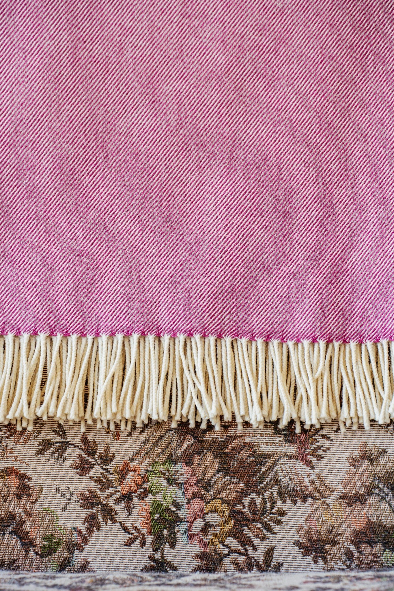 McNutt Lambswool Throw - Madrid