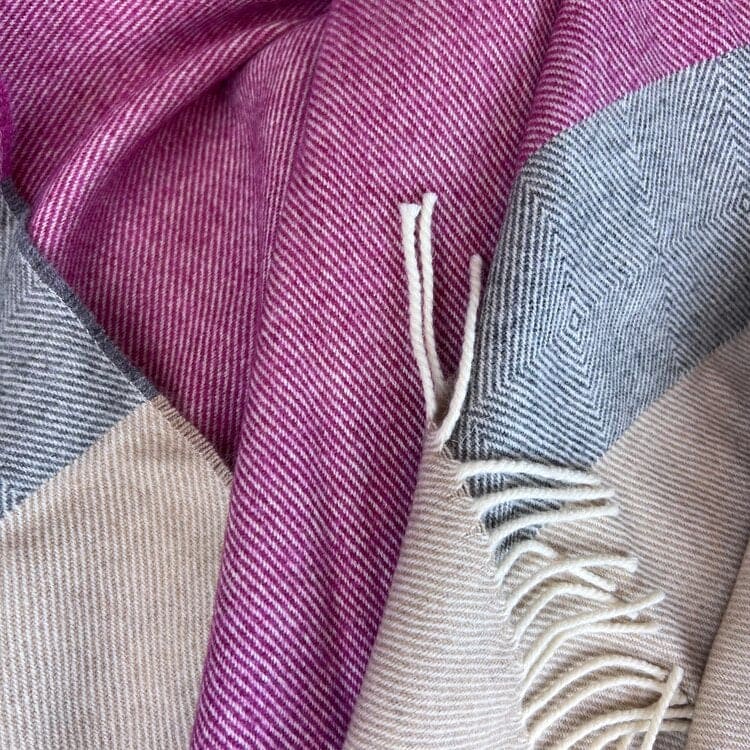 McNutt Lambswool Throw - Madrid