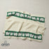 Aran Woolen Mills Merino Wool Bainin and Green Baby Blanket with Sheep