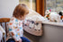 Aran Woolen Mills Merino Wool Bainin Baby Blanket with Sheep