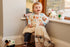 Aran Woolen Mills Merino Wool Bainin Baby Blanket with Sheep