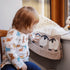 Aran Woolen Mills Merino Wool Bainin Baby Blanket with Sheep