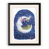 Connemara Sheep & Wool Centre Moon Blooms - A3 Print