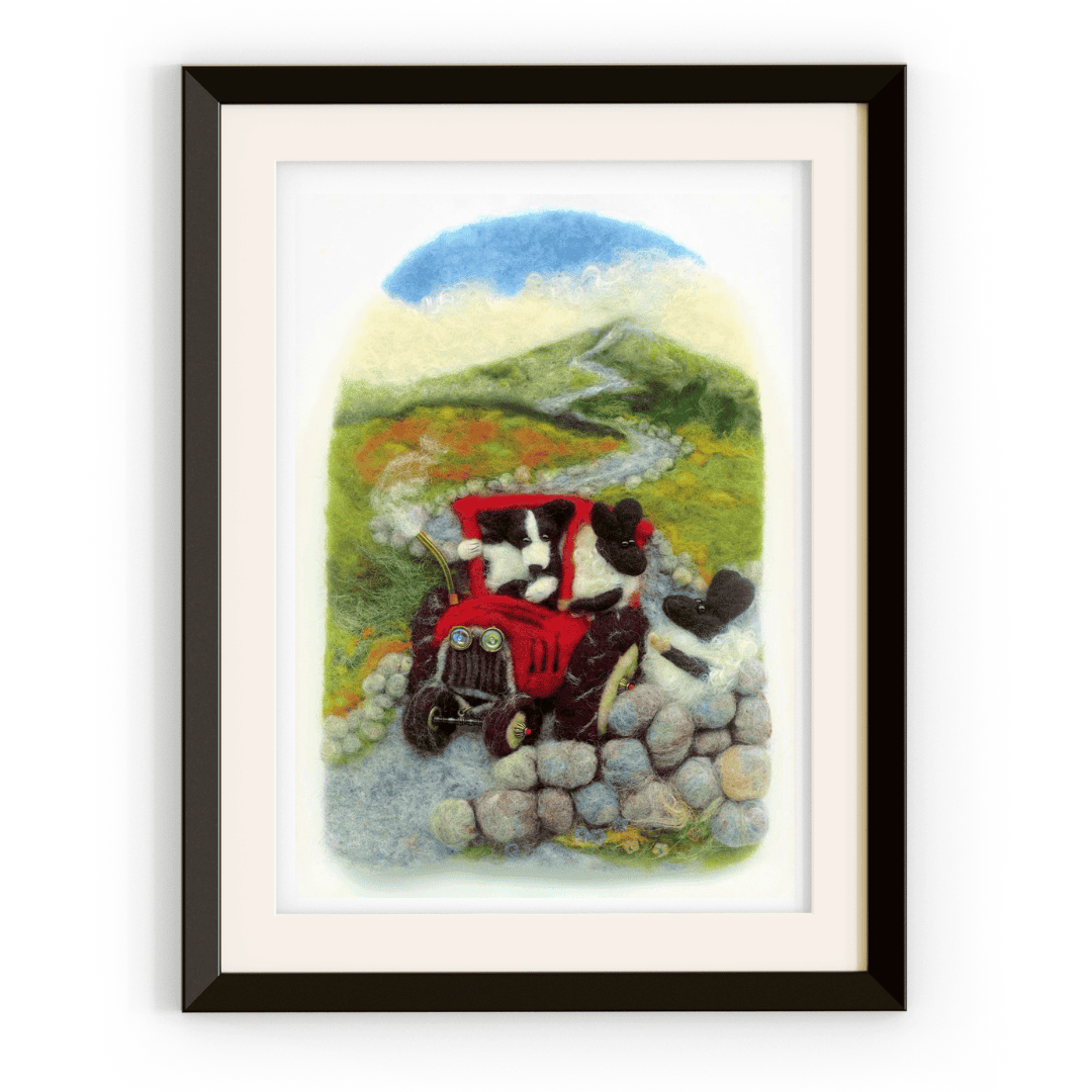 Connemara Sheep & Wool Centre Mountain Road - A3 Print